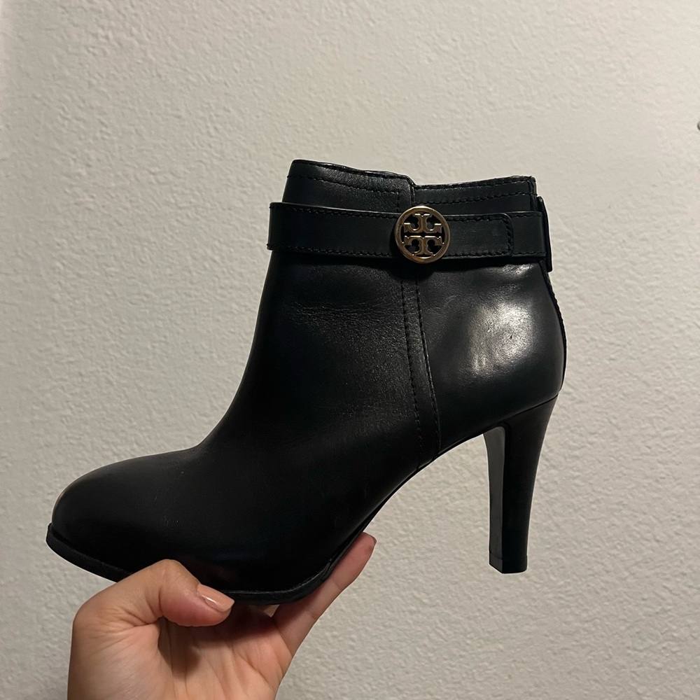 Black Tory Burch Heeled Booties